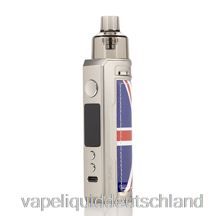Voopoo Drag X 80 W Pod Mod Kit Silver Knight Vape Liquid